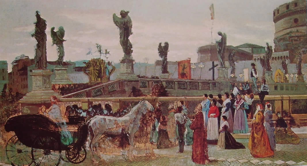La processione di Sant'Anna a Ponte Sant'Angelo